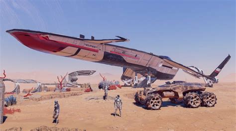 Mass Effect Andromeda Releases Tempest And Nomad Briefing Trailer