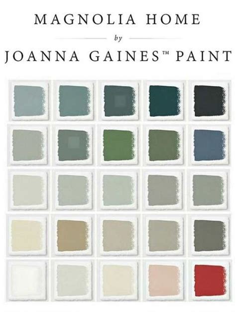 Trust, you're going to want to use all of 'em in your home. Joanna Gaines Paint Collection - Magnolia Home