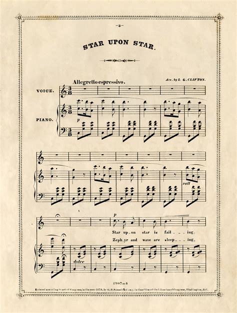 Vintage Music Sheets Printable