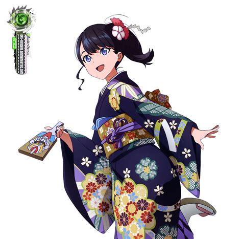 Ssssgridmantakarada Rikka Kimono New Year Png By Otakurenders Service