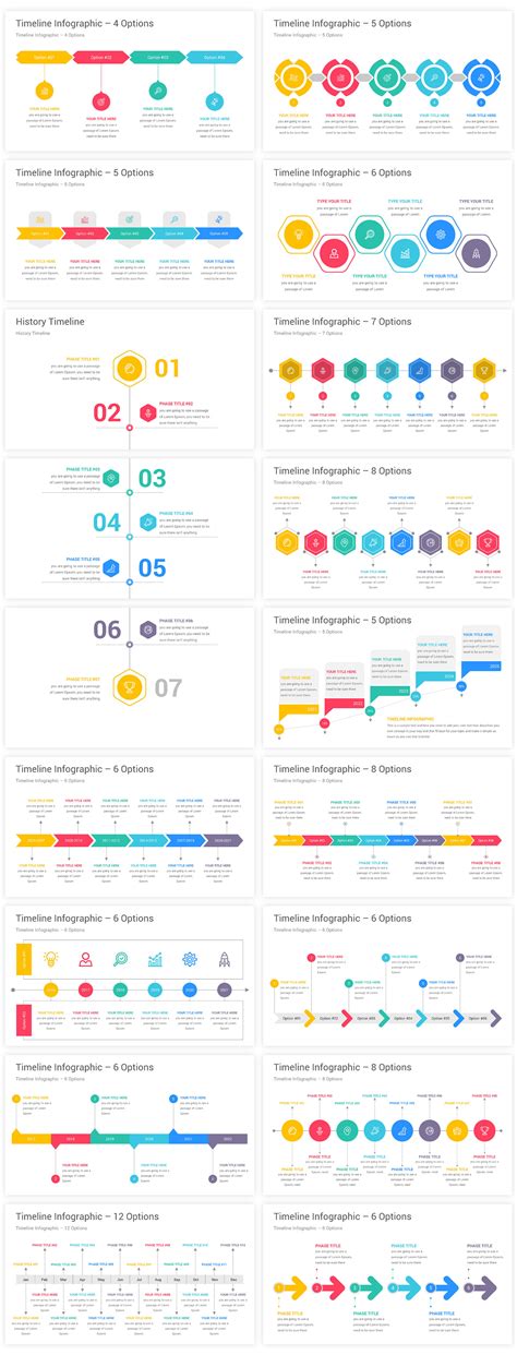Timeline Infographics Powerpoint Template Templatemonster