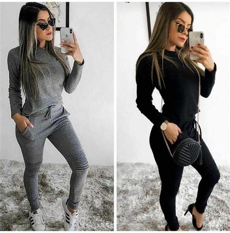 Conjunto Moletinho Outono Inverno R 149 99 Cor Preto 45436 Compre Agora Shafa