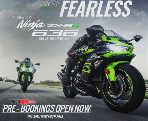 636.0 ccm (38.81 cubic inches). 2020 Kawasaki Ninja ZX-6R bookings open in India ahead of ...