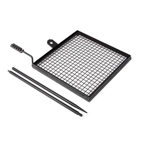 Ash Ember Adjustable Swivel Grill Steel Mesh Wire Cooking Grate With