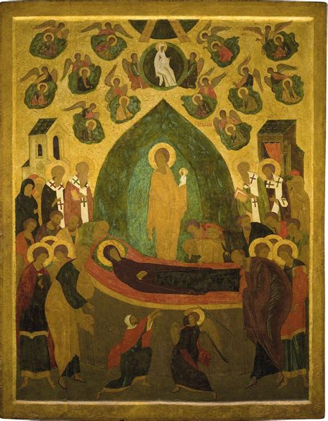 Simplicity And Strength Of The Oldest Moscow Church Painting Russian