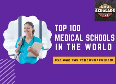 Top 100 Medical Schools In The World 2023 School Ranking