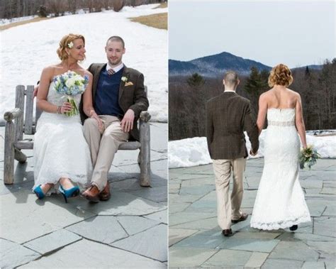 Winter Rustic Wedding At The Mountain Top Inn And Resort Rustic Wedding