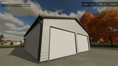 Small White Garage V11 Fs22 Farming Simulator 22 Mod Fs22 Mod