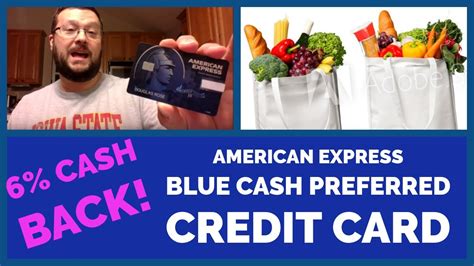 American Express Blue Cash Preferred Review 6 Back For Grocery See