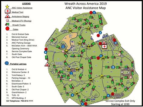 Visitor Assistance Map