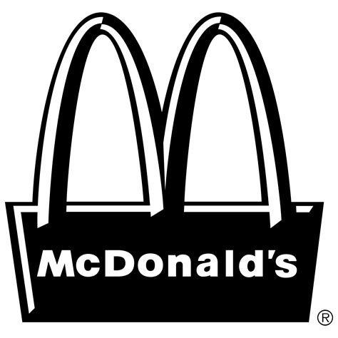 Mcdonald S Logo Png Transparent Svg Freebie Mcdonalds Logo Black And