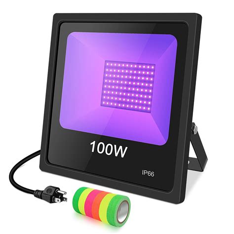 Buy Led Uv Black Light 100w Led Blacklight With Plug 10ft Power Cord