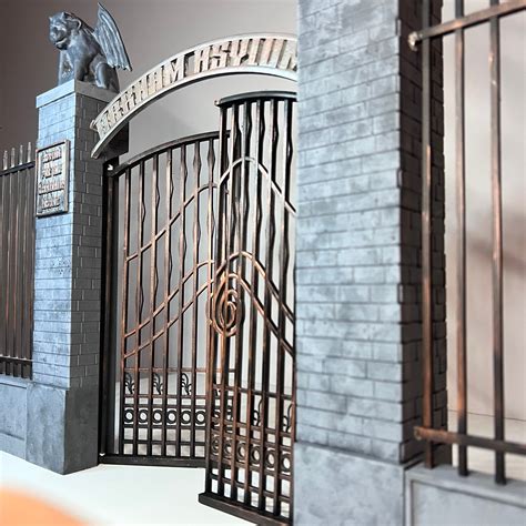 Arkham Asylum Diorama Mcfarlane Sized Etsy
