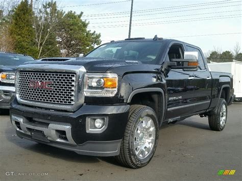 2017 Onyx Black Gmc Sierra 2500hd Denali Crew Cab 4x4 117754382 Photo