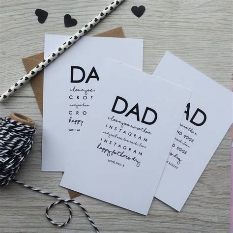 Personalised I Love You More Than Fathers Day Card By Coupole Carnaby
