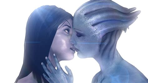 Tali Liara Shepard Romance Scene Mass Effect 3 Some Preview 4k