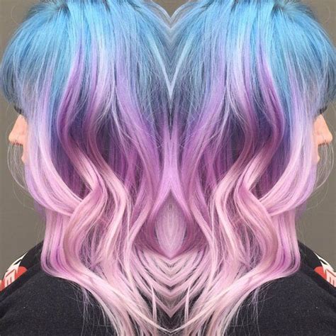 Baby blue to lavender ombre hair #ArcticFoxHairColor ...