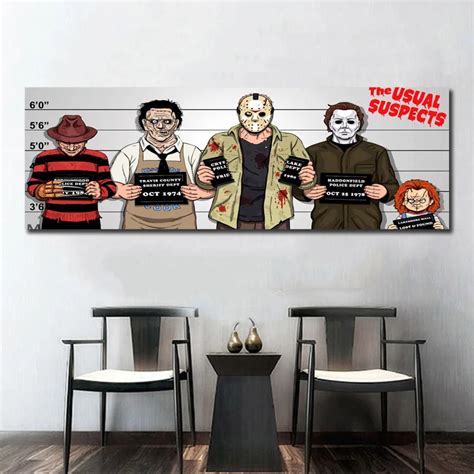 Firedeer Freddy Krueger Jason Michael Myers Chucky Ho