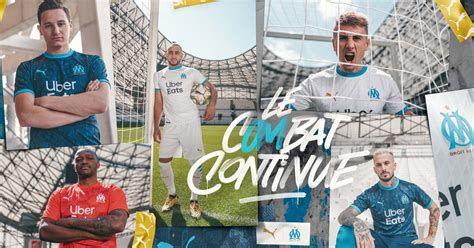 Les couleurs de l'olympique de marseille, également appelé om, se retrouvent sur de nombreux vêtements de supporter pour homme, femme et enfant. PUMA Launch Marseille 20/21 Home & Away Shirts - SoccerBible