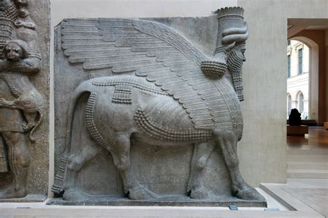 Lamassu From The Citadel Of Sargon Ii Dur Sharrukin Flickr