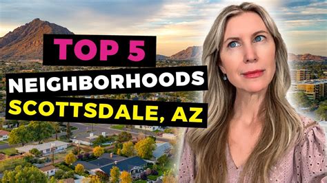 The 5 BEST Neighborhoods to Live in Scottsdale, AZ - YouTube