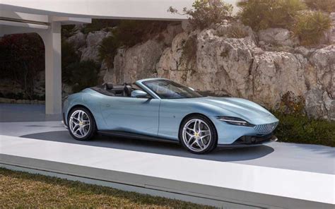 New 2023 Ferrari Roma Spider Unveiled As A Luxury Drop Top