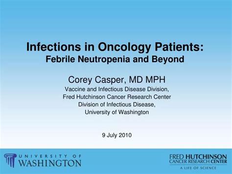 Ppt Infections In Oncology Patients Febrile Neutropenia And Beyond