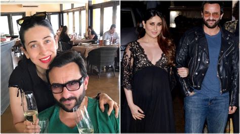 Karisma Kapoor And Saif Ali Khan Celebrate Newborn Taimur With A Glass Of Champagne