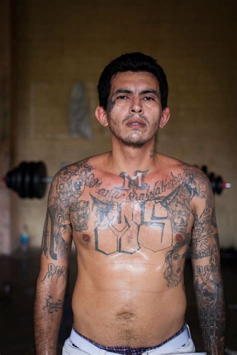 Candid Photos Show Members Of El Salvador’s Brutal Ms 13 Gang In Jail 9 Pics