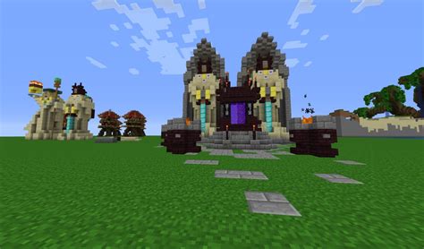 I built a small japanese shrine called a shinto shrine (or something like that, mine is completely inaccurate; Shrine (mini build) Minecraft Project
