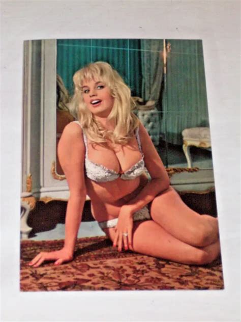 Barbara Valentin Sexy Pin Up Postkarte Postcard Eur Picclick De