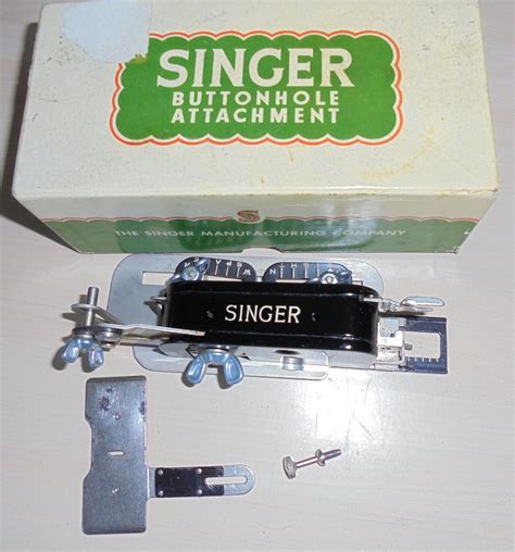 Vintage Singer Simanco Buttonhole Zig Zag Attachment 86662 Etsy