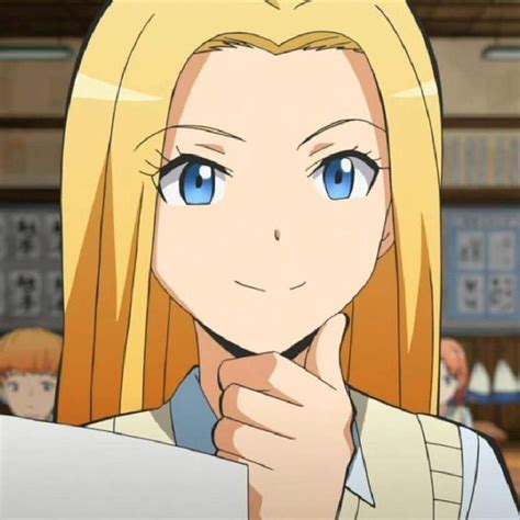 83 Assassination Classroom Nakamura Rio Blonde Anime Characters