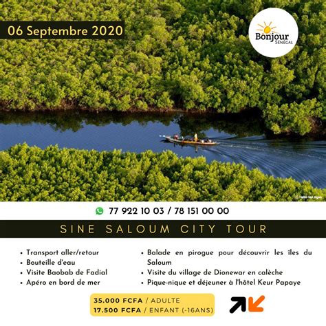 Voyage JournÉe DÉcouverte Aux Îles Du Saloum 06 Septembre 2020