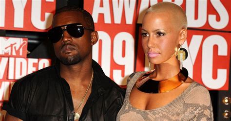 Kanye Wests Ex Amber Rose Accuses Him Of Slut Shaming And Bullying Her For Decade Mirror