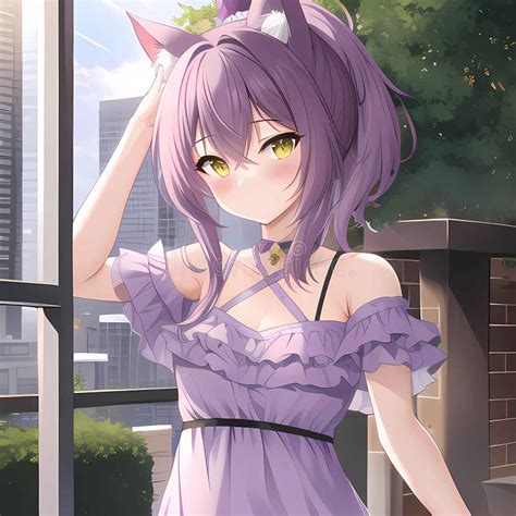 Aggregate More Than 125 Purple Cat Anime Dedaotaonec