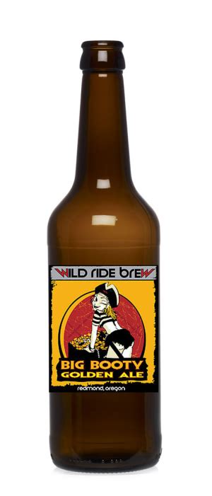 Big Booty Golden Ale American Blonde Ale Wild Ride Brewing