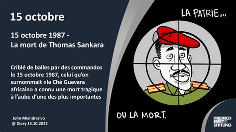 Diary 15 Octobre 1987 La Mort De Thomas Sankara Youtube