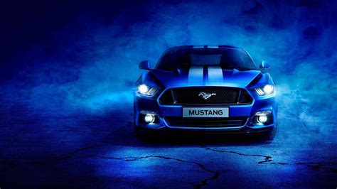 Ford Mustang Blue Laptop Hd Wallpapers Top Free Ford Mustang Blue