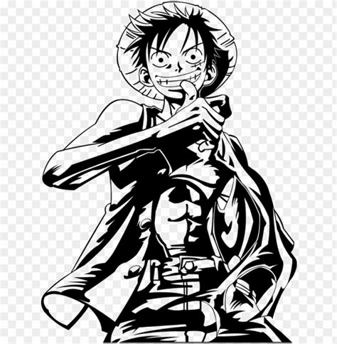 Luffy Gear 5 Black And White Luffy Has A Great Amount Of Influence