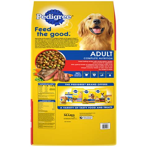 Even small dogs need a large amount of nutrition. Pedigree Complete Nutrition Adult Dry Dog Food Grilled ...