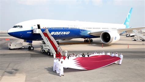 Qatar Airways Recebe A Primeira Aeronave Boeing B777 9 Em Doha