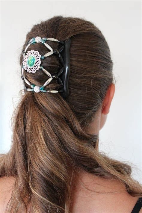 Decorative Beaded Hair Clip Hair Combs To Hold Hair Up Etsy Wedding