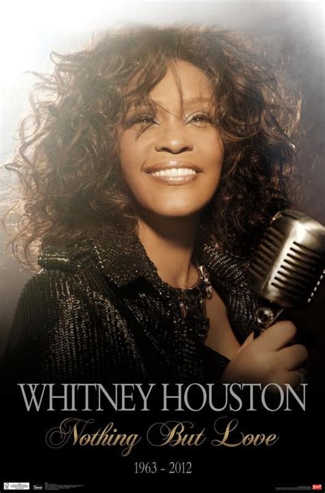 Whitney Houston Love Poster And Poster Clip Bundle