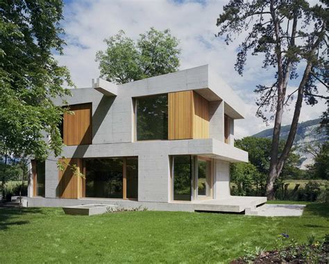 Бетонный дом в Швейцарии 6
