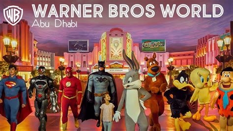 Warner Bros World The Ultimate Theme Park In Abu Dhabi Hd Youtube
