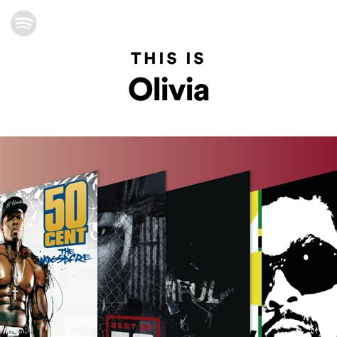 This Is Olivia Spotify Playlist