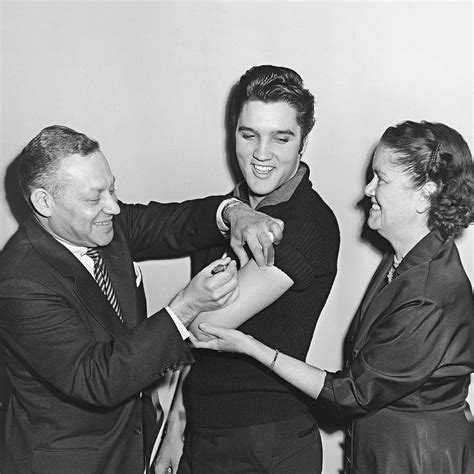 elvis presley set an example by getting his polio vaccination the national endowment for the