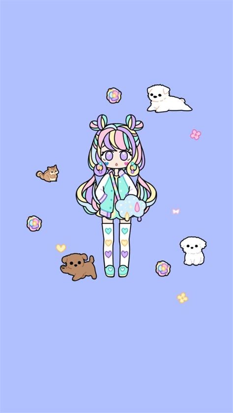 Pastel Girl Cute Characters Fictional Characters Anime Chibi Snoopy