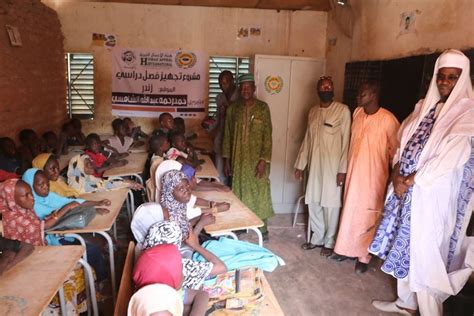 Building A School Classroom In Niger International Charity Organization
